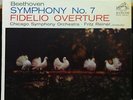 FRITZ REINER beethoven symphony no 7 LP VG+ LSC-1991 Living Stereo USA RS 3rd