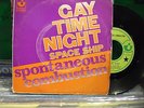 Spontaneous Combustion ' GAY TIME NIGHT ' 7'' VG++ SPAIN PRESS 1972