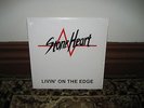 Stone Heart-Livin' On The Edge Vinyl LP  Private Press 1987 Crue, GNR