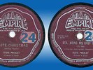 Philippines ELVIS PRESLEY 78 rpm White Christmas EMPIRE MAROON Record