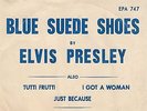 Elvis Presley 1956 Temporary Sleeve EPA-747 (sleeve only)