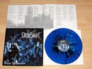 Desaster - Divine Blasphemies - LP Blue Splatter Vinyl 2002 MINT / NEW 2002 RAR