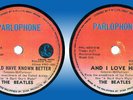Philippines THE BEATLES 78 rpm I Should Have Known Better Record