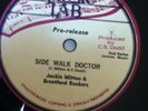 JACKIE MITTOO & BRENTFORD ROCKERS “SIDE WALK DOCTOR” 10