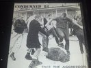 Condemned 84 Face the Aggression LP on blue vinyl Oi skin punk