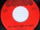 CHUCK HIGGINS & his MELLOTONES just won't treat me right rhythm & Blues 45 BB77