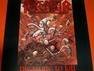 LP KREATOR PLEASURE TO KILL ORIGINAL GERMANY 1986 ISSUE THRASH SPEED SODOM