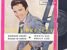 ELVIS PRESLEY: WOODEN HEART + WHAT´S SHE REALLY LIKE, SPAIN UNIQUE P/S, 33 RPM
