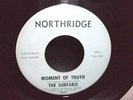 The Surfaris - Moment Of Truth b/w Biscaynes - Church Key 45 RARE Surf