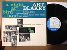 ART BLAKEY A NIGHT AT BIRDLAND VOLUME 1 BLUE NOTE 1521 VOLUME 1 DG RVG W/ EAR