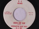 rare Blues monster 45 BINGHAMPTON BLUES BOYS cross cut saw X-L Hear