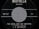 J.R. REYNOLDS The Devil Got My Deanna EARLY 60s 45 RARE TEEN BUDDY HOLLY T ROE