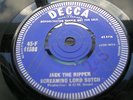 SCREAMING LORD SUTCH Jack The Ripper UK 60s MOD BEAT DECCA PROMO RGM Joe Meek