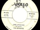 the Keynotes Apollo 513 VG Doowop promo 45 Now I Know b/w One Little Kiss