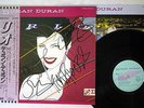 DURAN DURAN RIO EMI EMS-91037 Japanese pressing OBI AUTOGRAPH Vinyl LP