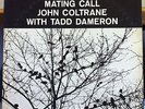 JOHN COLTRANE & TADD DAMERON mating call LP VG PR 7247 RVG Van Gelder 1962