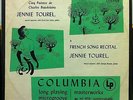 JENNIE TOUREL french song recital LP Mint- ML 4158 ANDY WARHOL COVER ART 1949