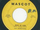 Rare Doo Wop - Monotones - Book of love / You never loved me  {1st Issue}  VG-