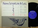 FOLKWAYS 33901/4 New American Music Vol.1&4 EVANS GRAVES AIN Chadabe VG++