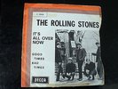 ROLLING STONES  it's all over now/good times bad times     45 giri