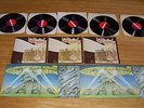 LED ZEPPELIN - 5 x LED ZEPPELIN 2/II - RED/PLUM 