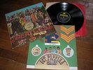 Beatles Sgt Pepper Lp -1/-1 VG+ mono PATENTS PENDING UK 1st press PMC 7027