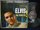 ELVIS PRESLEY: ELVIS HA VUELTO RARE SPANISH COVER RCA MONO LP COLOMBIA 1965LOOK