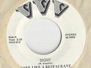 Rare VVV  45 Dark Like a Restaurant Sight 1981 Dallas Texas no wave synth punk