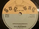 D.D.Mcdonald African Descendents Killer Roots 12