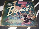 Cool 78 rpm Set SHIRLEY TEMPLE Walt Disney BAMBI 3 Record 1948 RCA Victor YOUTH