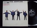 BEATLES Help Danish 1965 Black Silver Parlophone Pressing Denmark