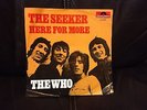 THE WHO THE SEEKER HERE FOR MORE Singapore ASIA Polydor 7