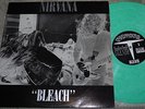 NIRVANA - BLEACH (USA, 1992, SUB POP GREEN MARBLED LP, NEAR MINT)