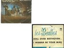 EP 45T POCHETTE VIDE : juke-box LES BEATLES  