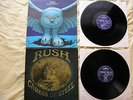 RUSH - 2 X LP (Fly by night, Caress of steel) superb nr Mint Dutch originals