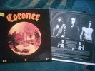 LP   CORONER    R. I. P.   mit Original Inlet   Trash Metal