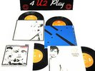 Vintage RECORDS Promo Set 4 U2 PLAY Rare Singles IRELAND EXCLUSIVE Never Played