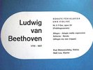 BEETHOVEN-VIOLIN/PIANO SONATAS-PAUL MAKANOWITZKY-10''-FREE SHIPPING