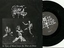 PROFANATICA As tears of blood stain the altar of Christ rare misprint I N labels