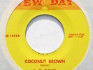 hear: J.C. DAVIS on New Day M- funk 45 Coconut Brown/Buttered Popcorn