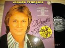 CLAUDE FRANCOIS  DEDICACE LE DISQUE D OR
