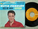 ELVIS PRESLEY   RCA GOLD STANDARD 45/PS   Suspicion/Kiss Me Quick   ORANGE LABEL