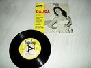 DALIDA CHANTE EN ALLEMAND MEGA  RARE  EP 45 T  AM TAG ALS DER REGEN KAM