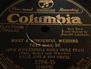 PAUL ASH ORCH 78rpm What A Wonderful Wedding...Mary COLUMBIA 11256-D Mint