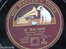 78rpm PAUL ROBESON ole man river / my old kentucky home
