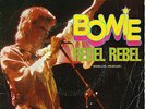 DAVID BOWIE -REBEL REBEL -RARE SPANISH UNIQUE SLEEVE -1973 GLAM ROCK