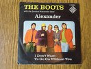 THE BOOTS  Alexander  ORIGINAL TELEFUNKEN 1966   RAR  BEAT POP ROCK 60er Jahre