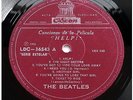 Los Beatles - Help - *CHILE* 1965 1st MONO Press Odeon LP