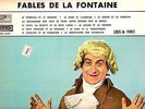 CANADA FRENCH 1964 NARRATED LP 33 RPM LOUIS DE FUNES : LES FABLES DE LA FONTAINE