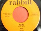 PHIL/FRANTICS  RABBITT 1219 PAIN/I MUST RUN M- X $120.00